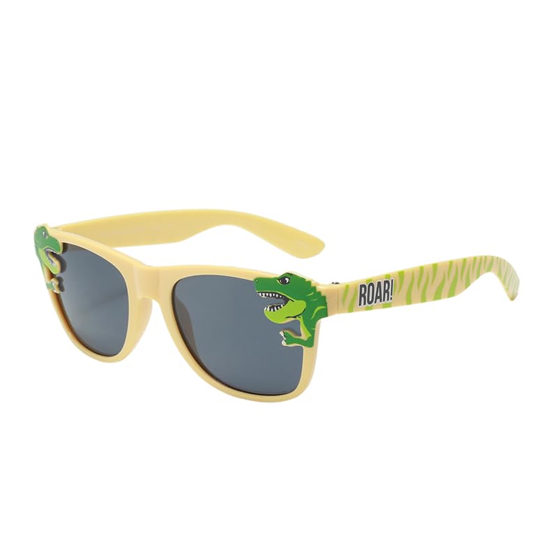 12-Pack - Cute Dinosaur Adorable Kids Sunglasses with UV400 Protection - Lightweight, Durable, and Stylish for Boys, Fun Eyewear, K30813