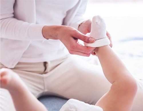 Kushies Newborn Terry Socks 7