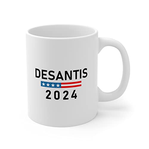 Brian Bula Ron DeSantis 2024 - Taza de café con texto en inglés "Vote President DeSantis 2024 - Taza para beber a Ron DeSantis para presidente