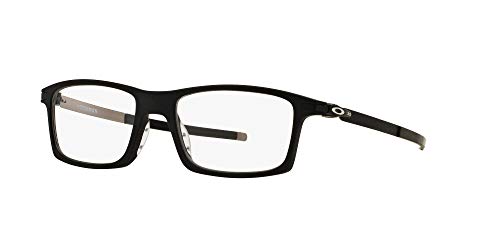 Image of Oakley mens Ox8050 Pitchman Rectangular Prescription Eyeglass Frames