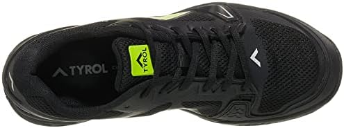 Tyrol Men's Drive V Pickleball Shoe (Black/Lime) (10.5) | Image 3