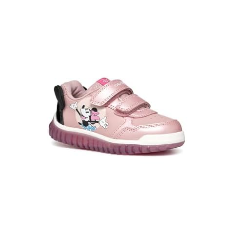 Geox Baby LIGHTYLOO Old Rose/Black Sneakers Cover