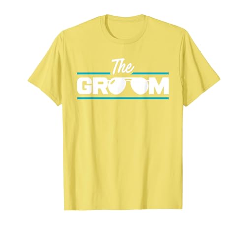 The Groom – Enterrement de Vie de Jeune Fille ou garçon d'honneur T-Shirt, Homme, Citron, XL