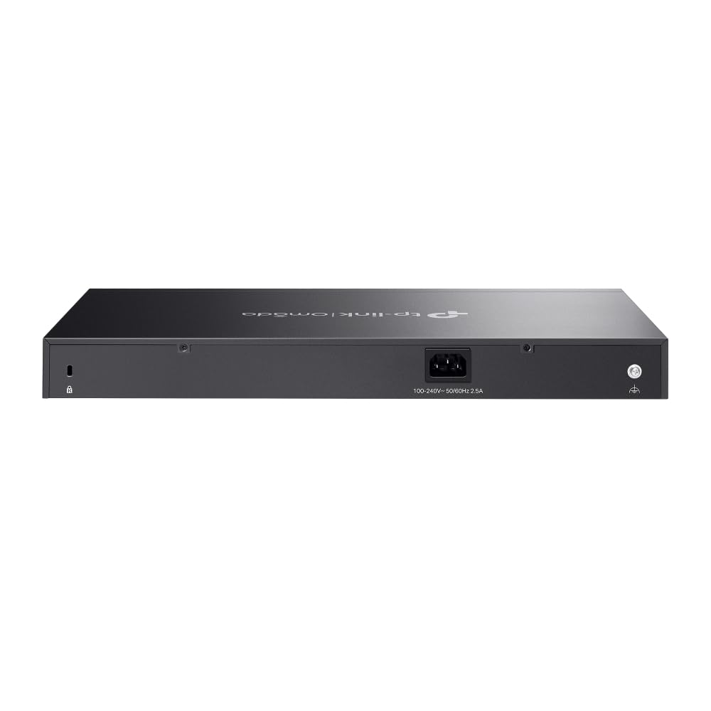 TP-Link Omada Switch PoE Gigabit 28 Ports RJ45, 24 Ports PoE+, SG2428LP | Puissance PoE 250 W, Gestion centralisée via l'application Omada, Compatible Caméra IP/Point d'Accès/WiFi/Routeur, Idéal PME
