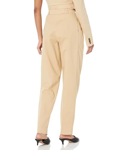 The Drop Women's Oatmeal Stretch Cotton Pleated Pant by @Signedblake3