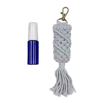 在庫一掃SALE！　除菌スプレーボトルホルダー　アルコールスプレー　マクラメ編み 在庫一掃SALE！ 除菌スプレーボトルホルダー アルコールスプレー