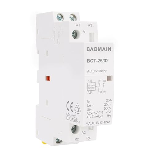 Corrente nominale (Ith): 25 A; Ui: 500 V; Ue: 250 V; AC-7a 25A; AC-7b 9A