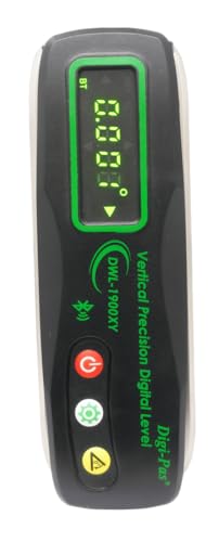 Digi-Pas DWL1900XY Bluetooth 2-Achsen-Präzisionsstufe 0,0002 /ft (0,02 mm/m)