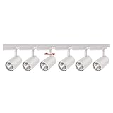XXE Schienenleuchte, 1-Meter-Schienenbeleuchtungs-Kit -5 Für Straße / 6-Wege, Deckenstrahler, Schlafzimmer Wohnzimmer Bekleidungsgeschäft Beleuchtung (Color : 180W White, Size : Neutral Light)