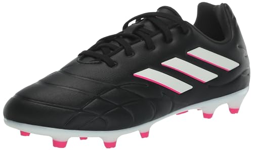 adidas Copa Sense.1 Fußballschuhe für festen Boden, Kinder, Schwarz/Zero Metallic/Team Shock Pink, 10.5 Little Kid