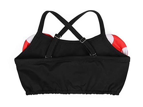 Kantenia Bebê Roupas de Banho Meninas Polka Dots Bikini Roupa de Praia Terno de Banho Beachwear com