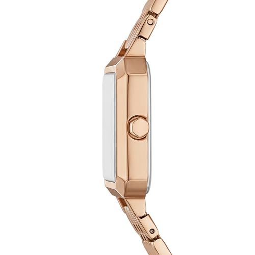 Image of Armani Exchange A|X Women's Watch, Square Three-Hand Stainless Steel Watch for Women