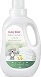 Euky Bear Baby Laundry Liquid Clothes Washing Plant Based Natural Detergent 1.2L