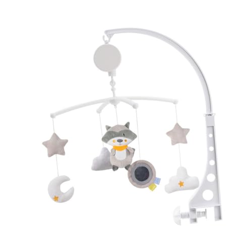 Favoriser sommeil paisible de bébé grâce au mobile musical rotatif mécanique anti-stress