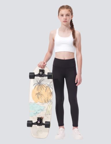 Image of Gnainach Bootcut Leggings Girls Teens High Waist Soft Stretch Yoga Pants