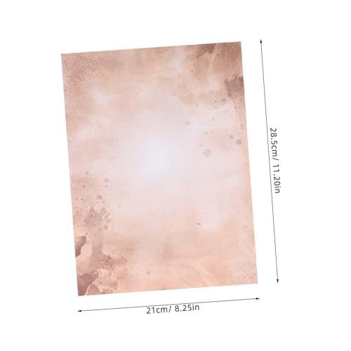 Papier Vintage A4 pour Scrapbooking : 100 feuilles double face - 2