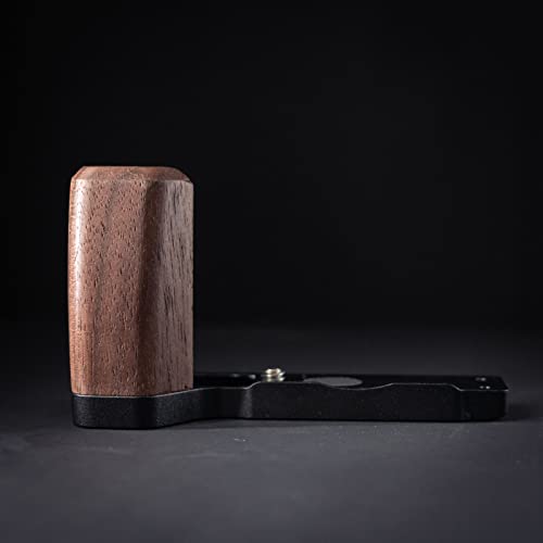 �ؐ��J�����O���b�v RICOH GR3 GRIII GR3X �J�����p �A���~�j�E�������x�[�X�v���[�g�t�� (�u���b�N�E�H�[���i�b�g)