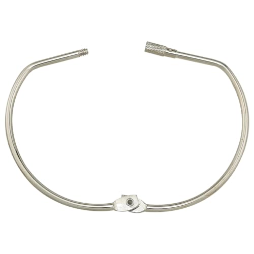 Image of 3PCS Metal Open Storage Ring Movable Screw D Storage Ring 3.8 Wire Inside 102mm 4 inch For Warehouse Management DIY Projects Decorative Paper Storage Tape
