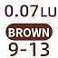 0.07 LU Brown 9|13mm