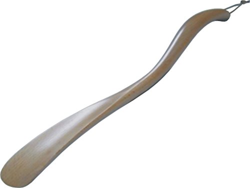 Schuhlöffel Schuhanzieher Buche 70 cm XXL ergonomisches Design Cover