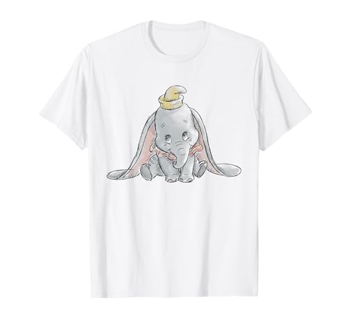 T-shirt Dumbo Disney pour bébé garçon et fille en coton