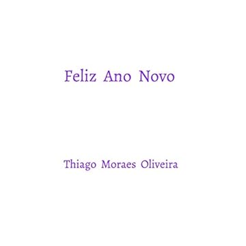 Capa do livro Feliz Ano Novo