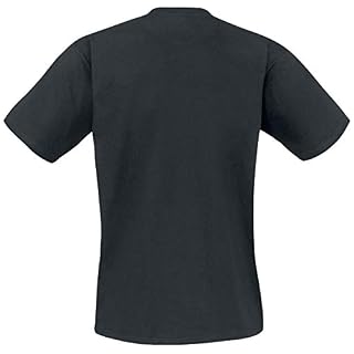 AC/DC High Voltage Guitar Homme T-Shirt Manches Courtes Noir Regular/Coupe Standard - Les Beatles, Paul McCartney, John Lennon, RIngo Starr, George Harrison AC/DC High Voltage Guitar Homme T-Shirt Manches Courtes Noir Regular/Coupe Standard – Image 2