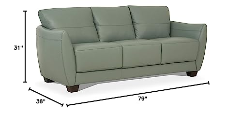 Acme Valeria Sofa - - Watery Leather #TOP27