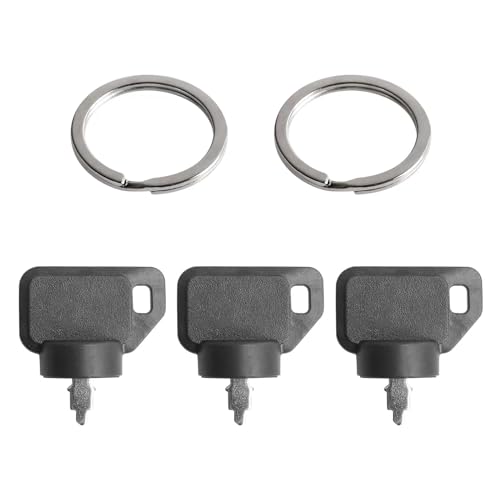 VIDABTE Ignition Switch Key for Exmark & Toro 63-8360 103-2106 1-603511 62-7770,Compatible with Titan Z-Master,Lazer Z,Turf Ranger,Navigator,Turf Tracer X-Series,Pioneer,Metro(3 pcs)