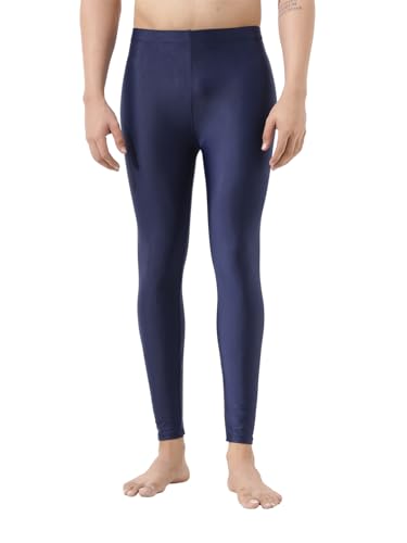 Image of LYCOT Men's Polyester Compression Full Pant /Tights /Legging for Gym Fitness, Running, Cycling, Yoga Fit Multi Sports, Cricket, Football, Badminton, & Other Outdoor Wear