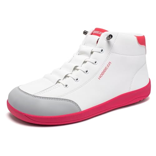 HOBIBEAR Leather Barefoot Boots - Zero-Drop, Wide Width