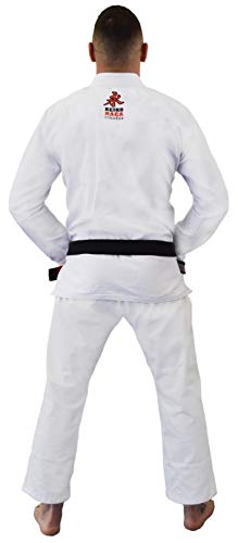 Kimono Jiu Jitsu Ultra Light Keiko Sports Unissex A2 Branco