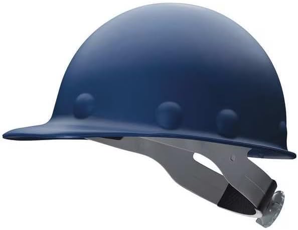 Hard Hat, Fiberglass, 8 Point Ratchet, Type 1, Class G, Blue, Mfr: P2ASW71A000-A