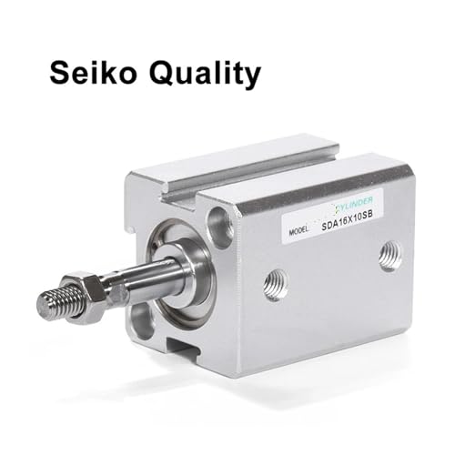 Cylindre pneumatique ultra-fin SDA résistant pour outillage de précision - 8