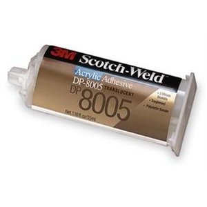 3M Scotch-Weld DP8005 Structural Plastic Adhesive, 35mL Cartridge, Translucent
