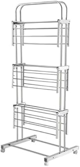 Boniry Foldable Cloth Stand for Drying Clothes, Premium Cloth Drying Stand, Space-Saving Clothes Stand for Drying Indoors & Outdoors, Durable Design, Easy to Use and Store