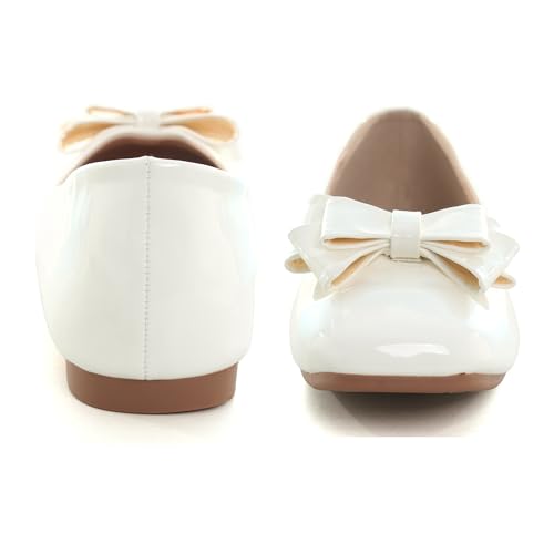 Image of Dear Time Women's Casual Foldable Ballet Flats Square Toe Ballerina Flats Shoes Comfortable