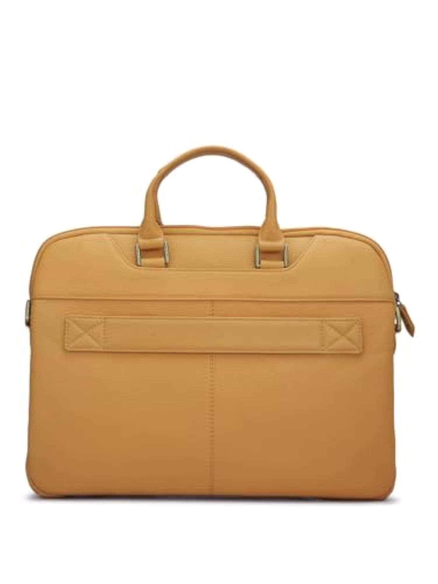 Leather Laptop Bag for Men & Women, Fits Up to 14"