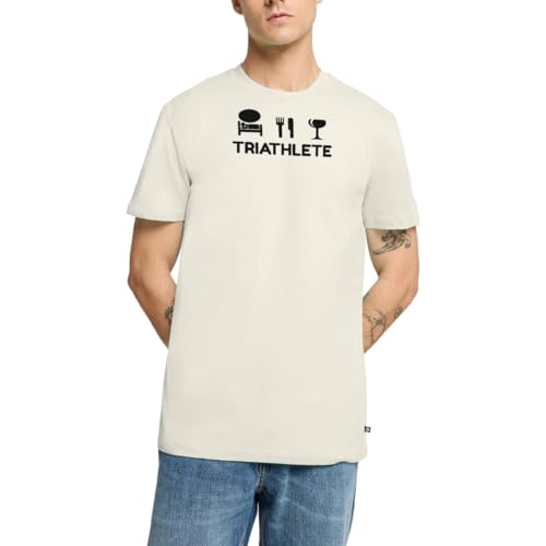T Shirt Triathlète Manger Dormir Vin pour Vos Soirées Entre Amis