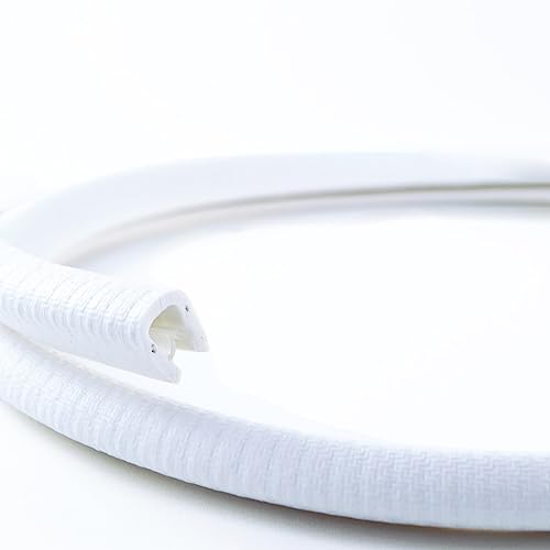 Profilé de protection de bord EUTRAS blanc 5m pour tôle et portière