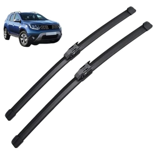 Essuie-glaces Renault Duster MK2 silencieux : balais d'essuie-glace avant anti-traces