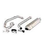 Système D'échappement Complet pour Moto pour Ya&maha Raptor 700 R Raptor 700R, FL, SFB, SFL 2015 2024 Silencieux Raptor 700 avec Tuyau d'échappement