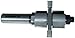 Magnate 9025S Stile/Rail Router Bits - 1" to 1-3/8" Material - Tongue & Groove Profile; Stile Cut