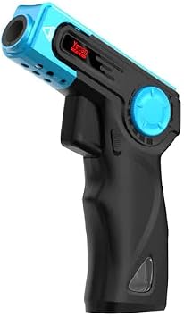 LIGHTERUSA Yocan Red Series Rush Windproof Torch Lighter, Blue