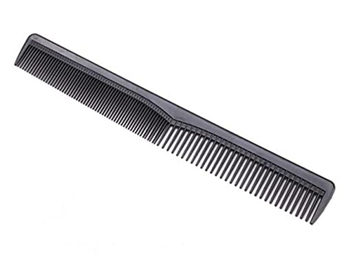 Peine Negro de Dientes Finos de Fibra de Carbono miniatura 2