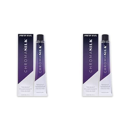 Pravana ChromaSilk Creme Hair Color - 10.08 Extra Light Sheer Pearl Unisex, Black, 3 Fl Oz (Pack of 2)
