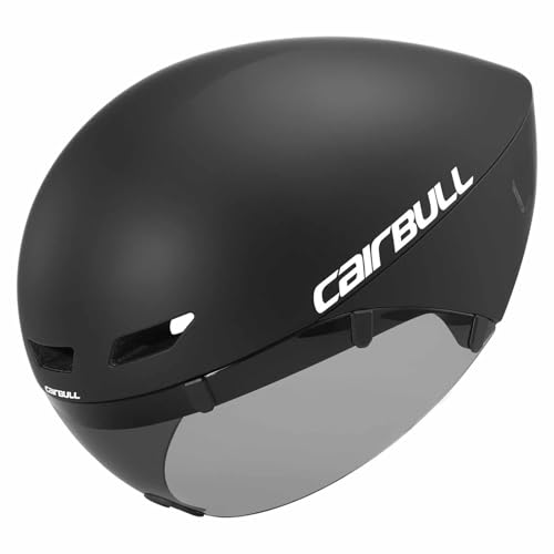 Luwecf Casco para Ciclismo Robusto con Carcasa Exterior Sólida Espuma Y de Cierre Seguro Óptimo para Ciclistas Que Practican Ciclismo de Montaña, Negro