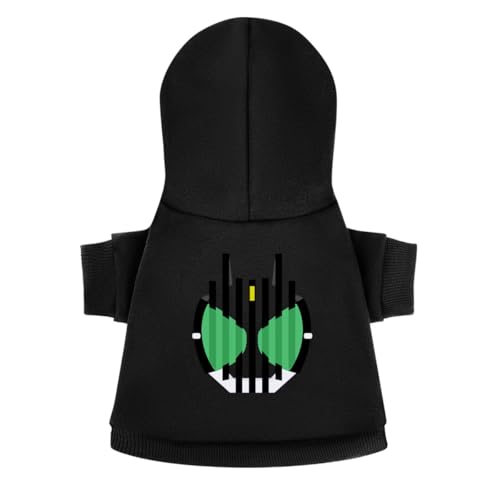 仮面ライダー 犬服 犬の服 ペット服 ペットウェア 犬猫洋服 秋冬 ドッグウェア フード付き パーカー おしゃれ かわいい 柔らか 一体型 お出掛け用 お散歩 脱毛保護 スポーツ服 快適 仮装 通気 人気 部屋着 犬用 猫 小型犬 中型犬用 XS-L