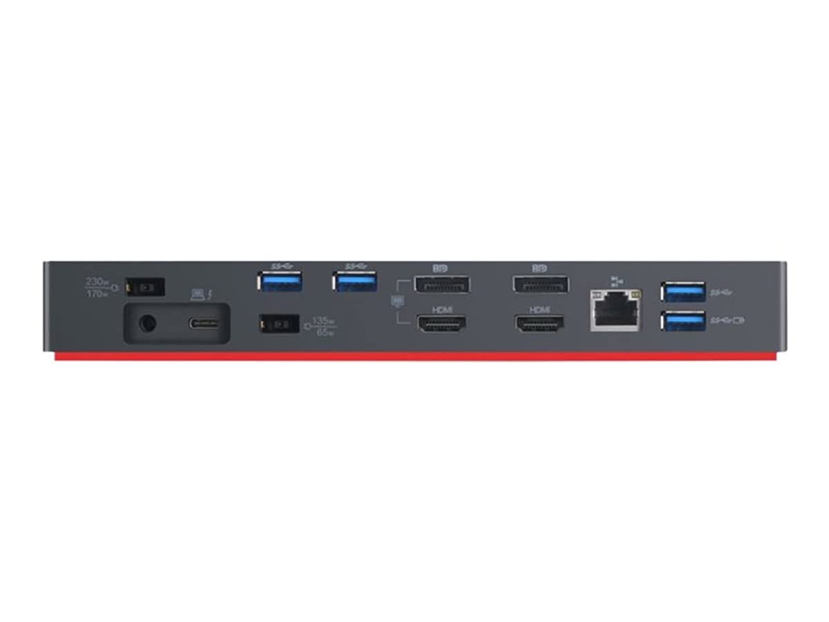 Lenovo Dock - Workstation Dock Gen2 - Thunderbolt 3, 40ANY230EU
