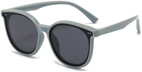 3-12 Years Kids Polarized Sunglasses Boys' Girls Soft Frame Cat Eye Fashion Sun UV400 Protection Oval Glasses